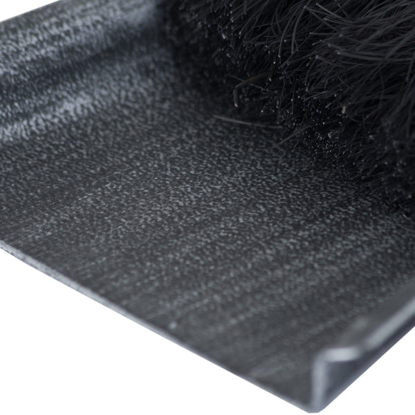 Silver Brushed Steel Crook Top Hearth Tidy Set - Canwell Interiors Limited - Hills