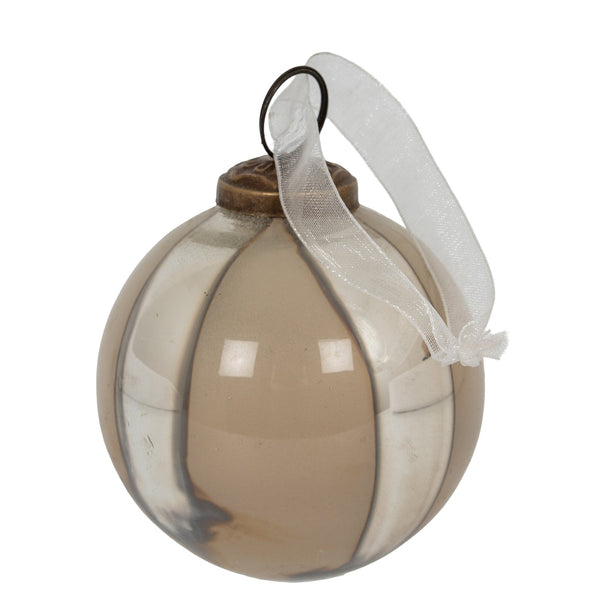 Silver Ombre Set of 6 Baubles - Canwell Interiors Limited - Hills