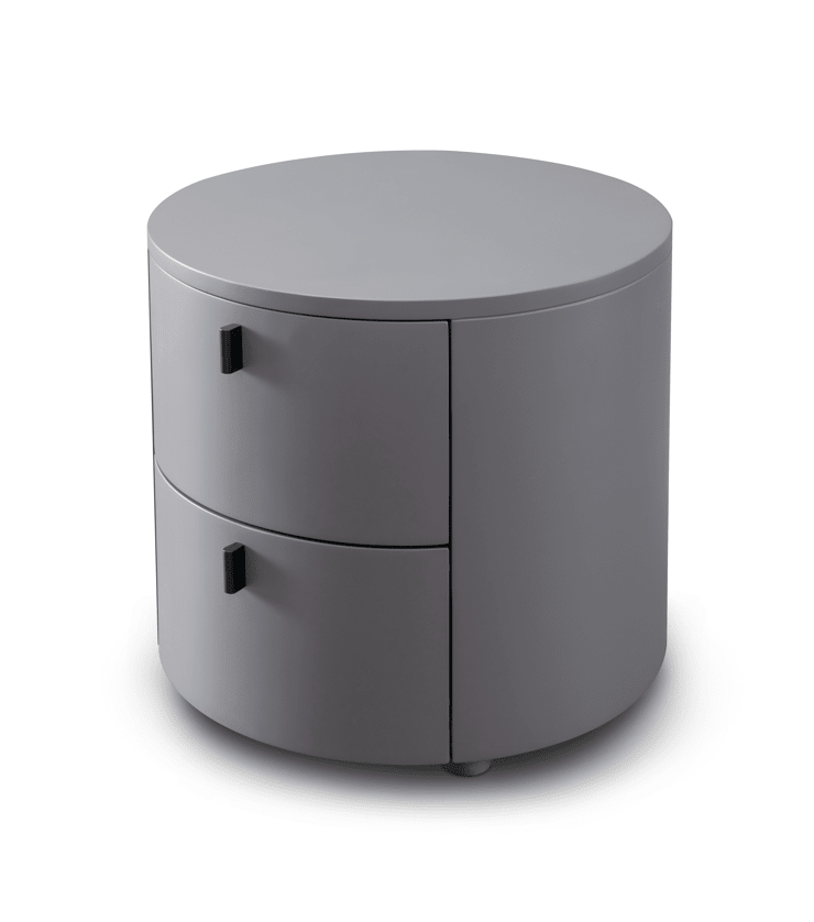Sims Bedside - Matte Grey - XShowhome Limited - Tommy Franks