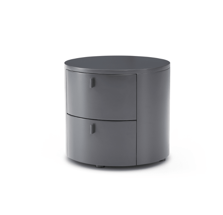 Sims Bedside Table - Matte Anthracite - XShowhome Limited - Tommy Franks