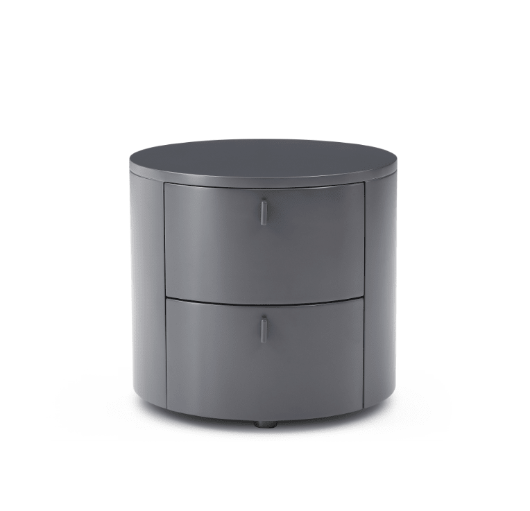 Sims Bedside Table - Matte Anthracite - XShowhome Limited - Tommy Franks