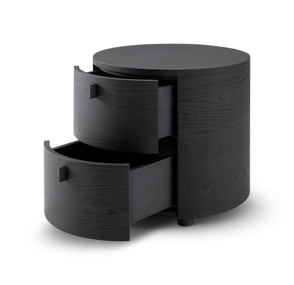 Sims Bedside Table - Smoak Oak - XShowhome Limited - Tommy Franks