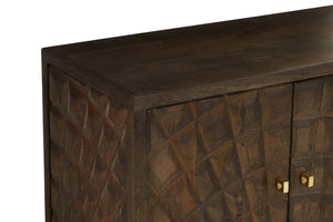 Sipari 4 Door Mango Wood Sideboard - Canwell Interiors Limited - Xshowhome