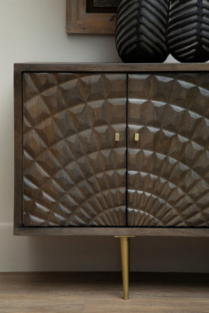 Sipari 4 Door Mango Wood Sideboard - Canwell Interiors Limited - Xshowhome