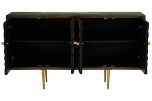 Sipari 4 Door Mango Wood Sideboard - XShowhome Limited - Xshowhome