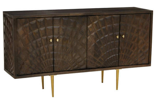 Sipari 4 Door Mango Wood Sideboard - XShowhome Limited - Xshowhome