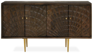 Sipari 4 Door Mango Wood Sideboard - XShowhome Limited - Xshowhome