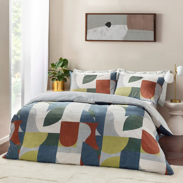 Siresa Single Duvet Set Multicoloured - XShowhome Limited - Riva