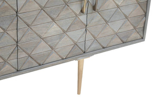 Siro 4 Door Mango Wood Sideboard - Canwell Interiors Limited - Xshowhome