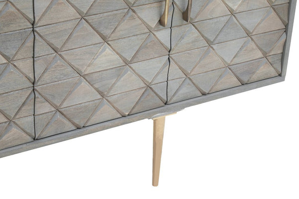 Siro 4 Door Mango Wood Sideboard - Canwell Interiors Limited - Xshowhome