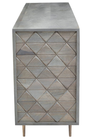Siro 4 Door Mango Wood Sideboard - XShowhome Limited - Xshowhome