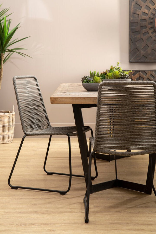 Sisal Grey Rope Chair - Canwell Interiors Limited - Xshowhome