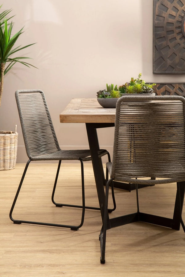 Sisal Grey Rope Chair - XShowhome Limited - Xshowhome