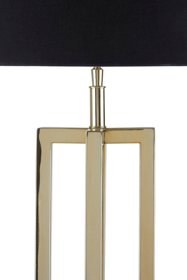 Skye Gold Finish Rectangular Table Lamp - Canwell Interiors Limited - Xshowhome