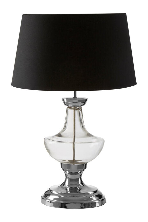 Skye Table Lamp with Clear Base - Canwell Interiors Limited - Xshowhome