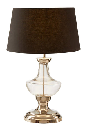 Skye Table Lamp with Clear Base - Canwell Interiors Limited - Xshowhome
