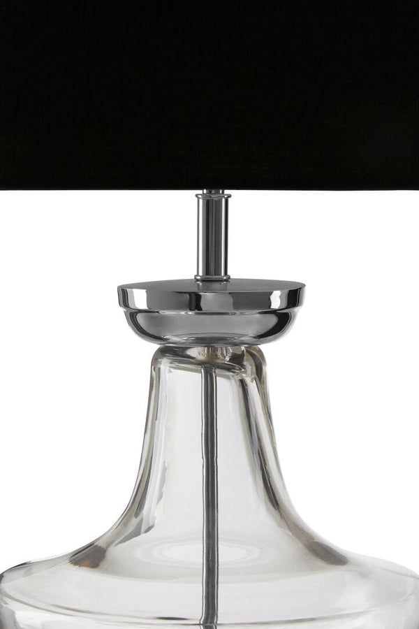 Skye Table Lamp with Clear Base - Canwell Interiors Limited - Xshowhome