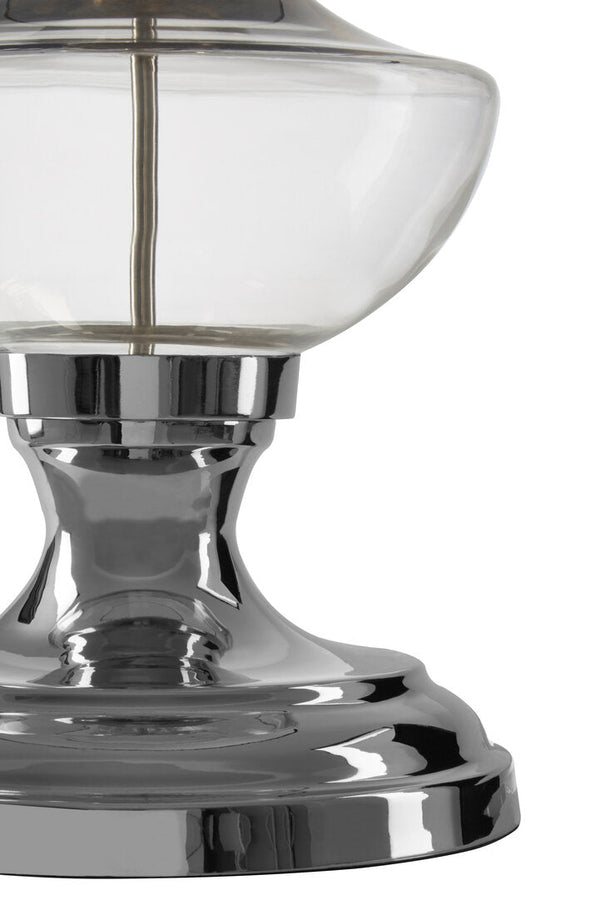 Skye Table Lamp with Clear Base - Canwell Interiors Limited - Xshowhome