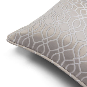 Skyscraper 43x43 Feather Filled Cushion Stone - Canwell Interiors Limited - Riva