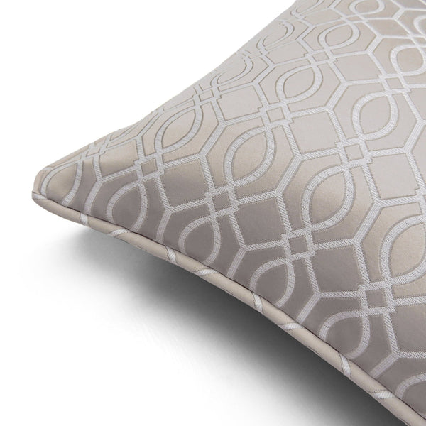 Skyscraper 43x43 Feather Filled Cushion Stone - Canwell Interiors Limited - Riva
