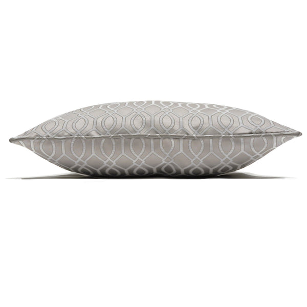 Skyscraper 43x43 Feather Filled Cushion Stone - Canwell Interiors Limited - Riva