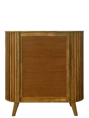 Slatted 2 Door Highboard - XShowhome Limited - Jaipur
