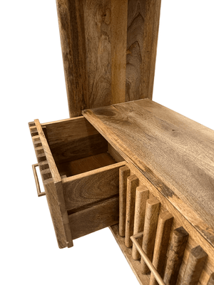Slatted Bookcase - XShowhome Limited - Jaipur