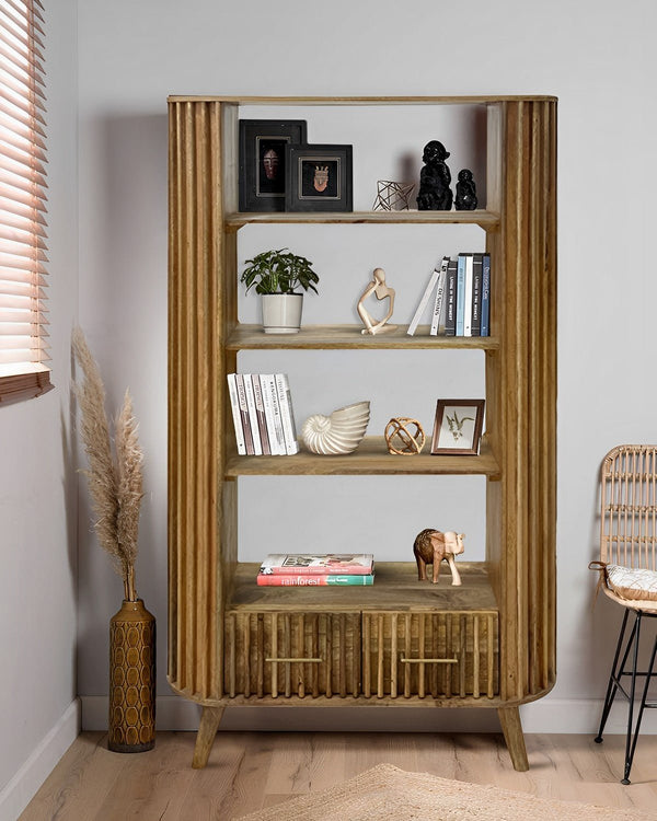 Slatted Bookcase - XShowhome Limited - Jaipur