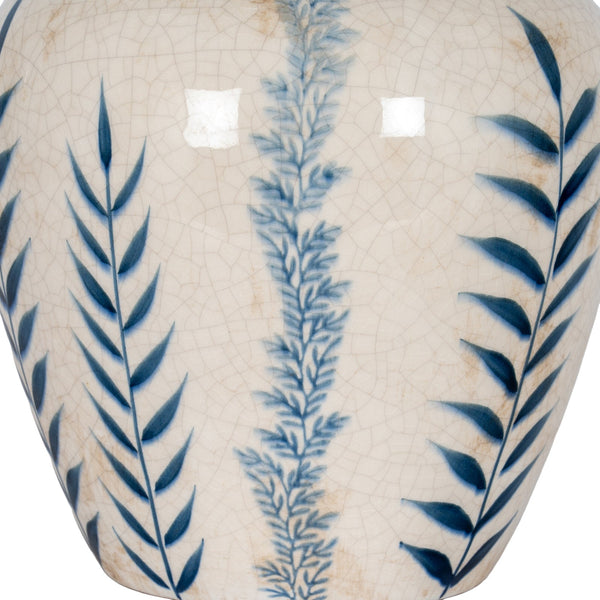 Small Blue Flora Olpe Vase - Canwell Interiors Limited - Hills