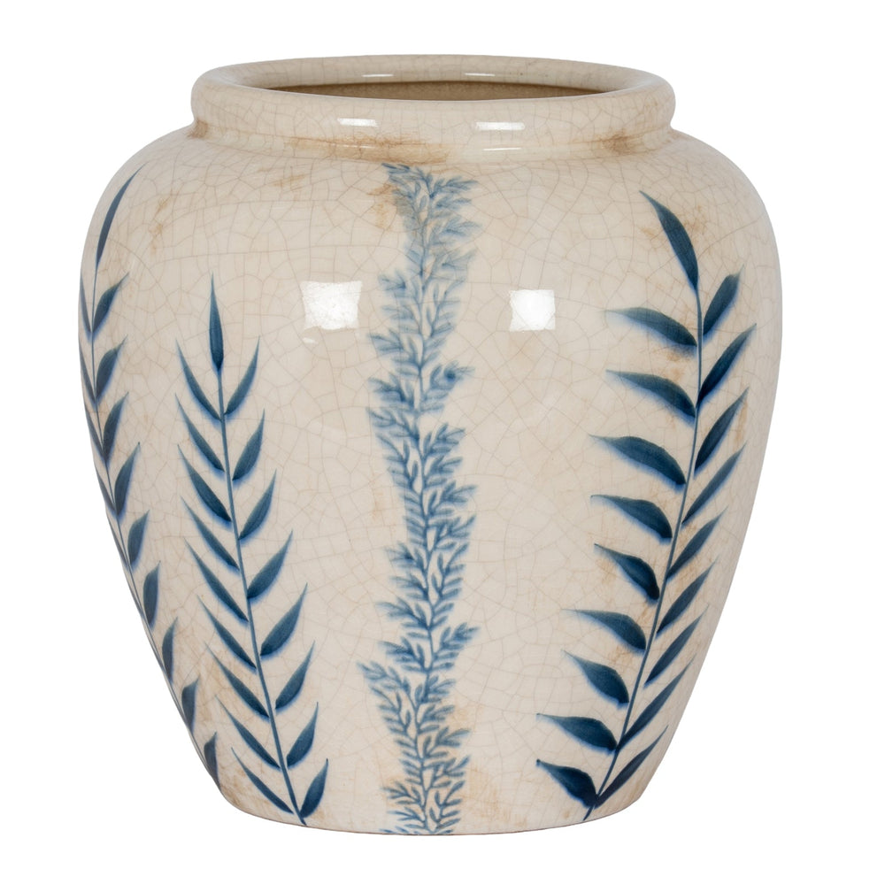 Small Blue Flora Olpe Vase - Canwell Interiors Limited - Hills