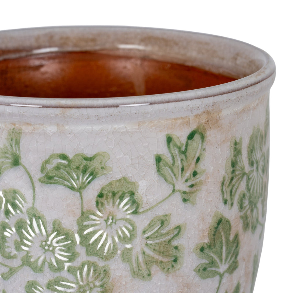 Small Green Clover Planter Pot - Canwell Interiors Limited - Hills