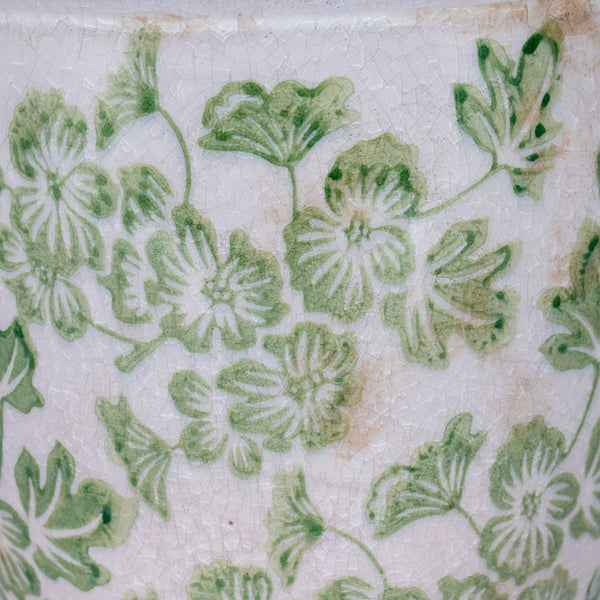 Small Green Clover Planter Pot - Canwell Interiors Limited - Hills