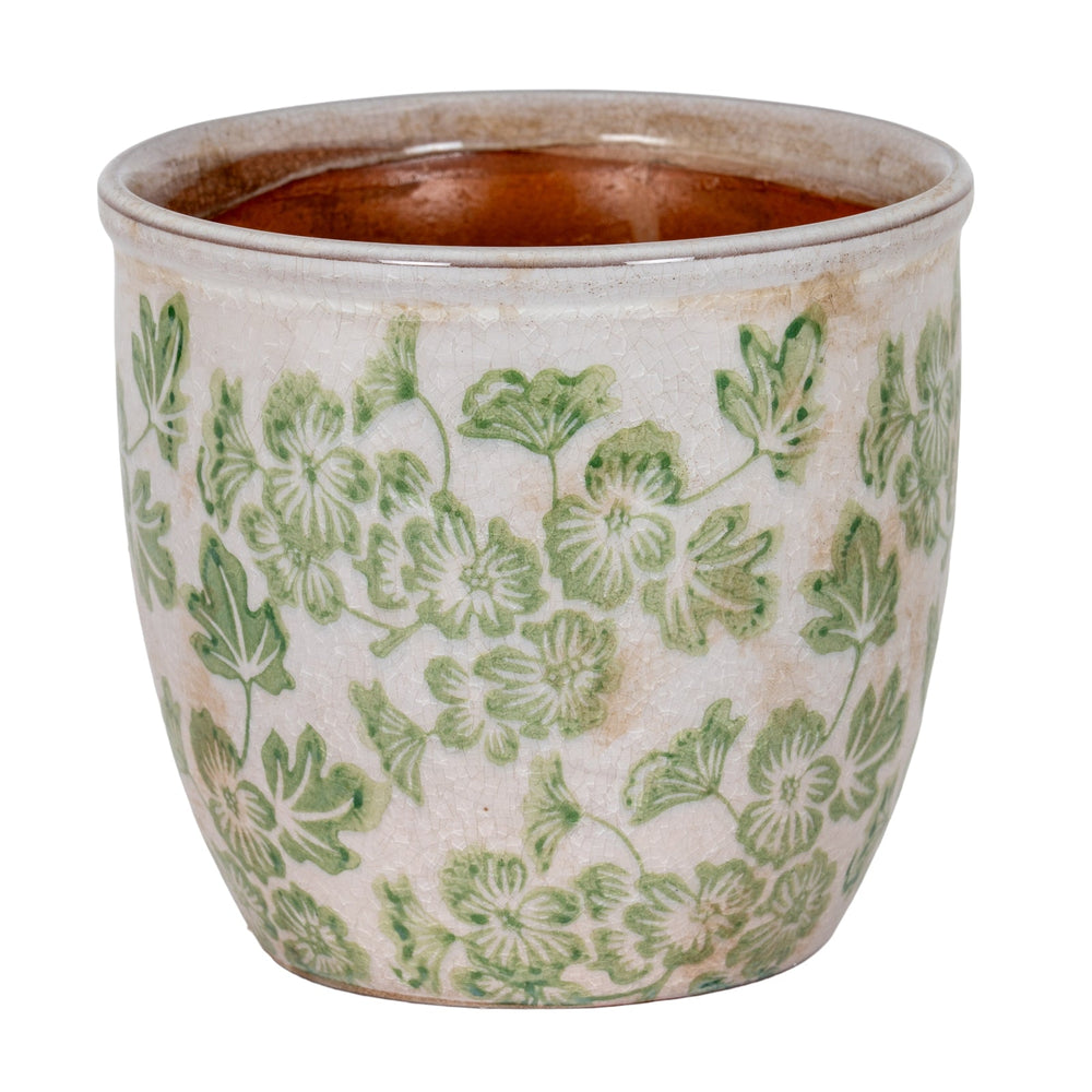 Small Green Clover Planter Pot - Canwell Interiors Limited - Hills