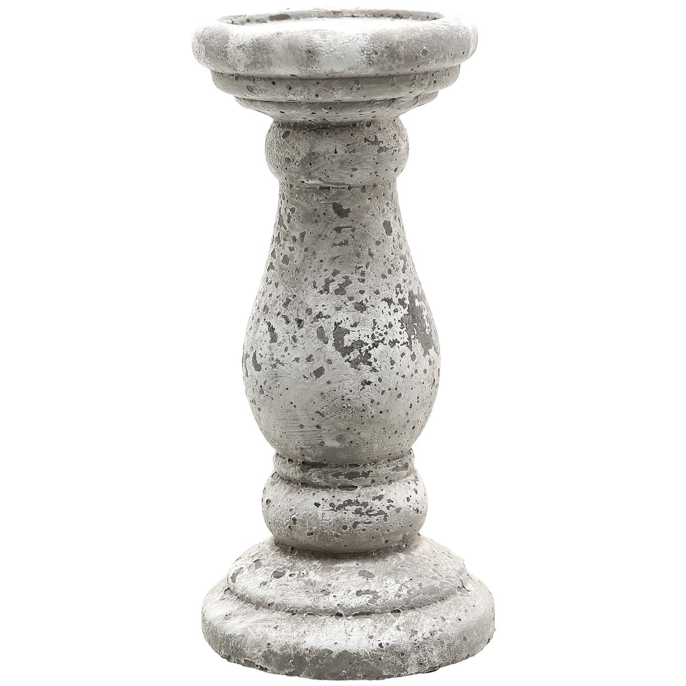 Small Stone Ceramic Candle Holder - Canwell Interiors Limited - Hills