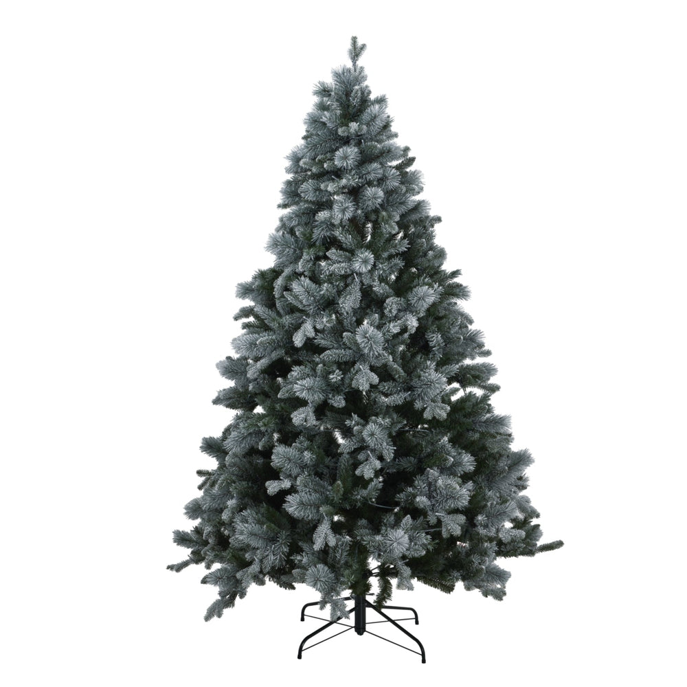 Snowy Forest Fir Pre - Lit 400L LED Christmas Tree - XShowhome Limited - Hills