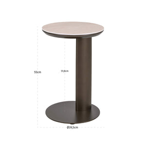 Sofa Side Table Ritz Brown - XShowhome Limited - Richmond