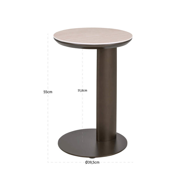 Sofa Side Table Ritz Brown - XShowhome Limited - Richmond