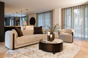 Sofa Winslov Natural Softweave Fire Retardant - XShowhome Limited - Richmond