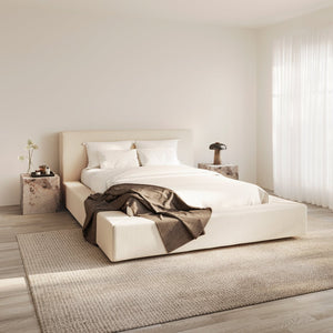 Soho White Clay King Size Bed - Canwell Interiors Limited - Canwell