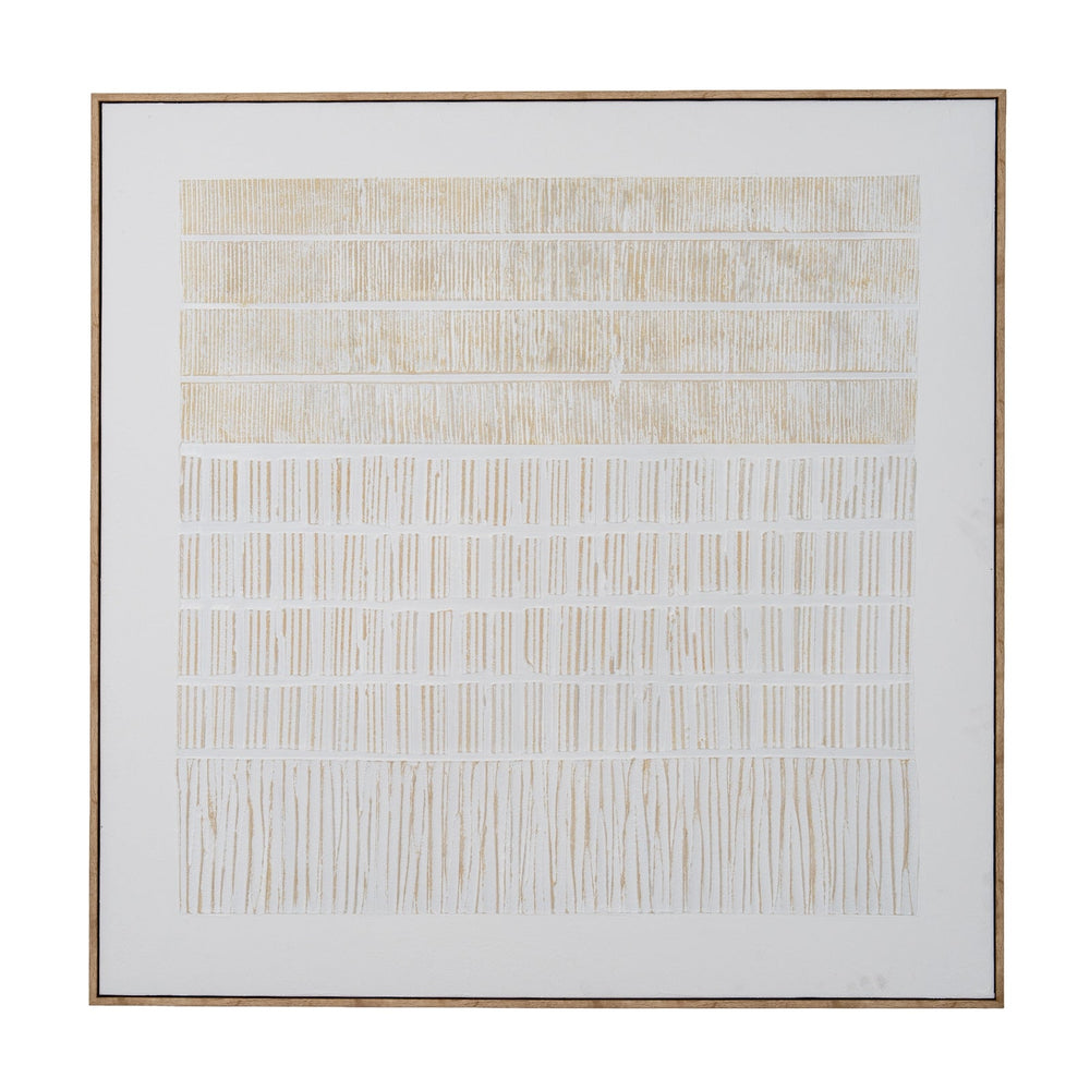 Sola Textured Line Canvas in Frame - Canwell Interiors Limited - Hills