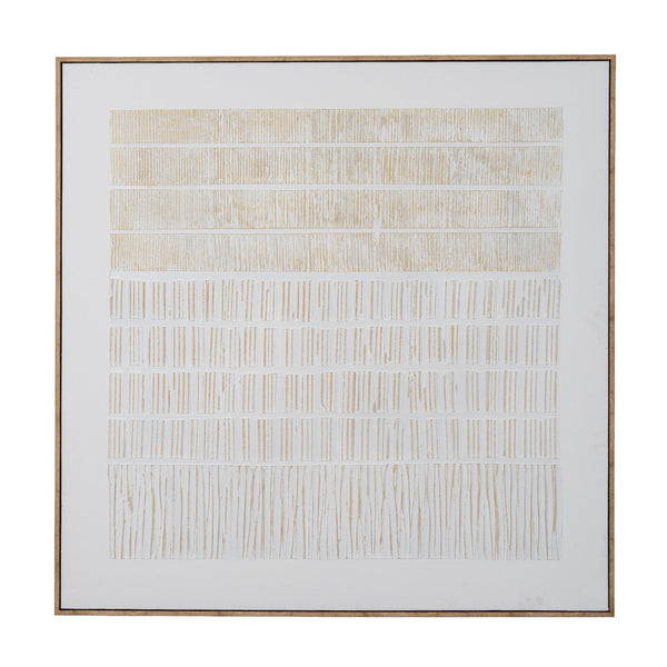 Sola Textured Line Canvas in Frame - Canwell Interiors Limited - Hills