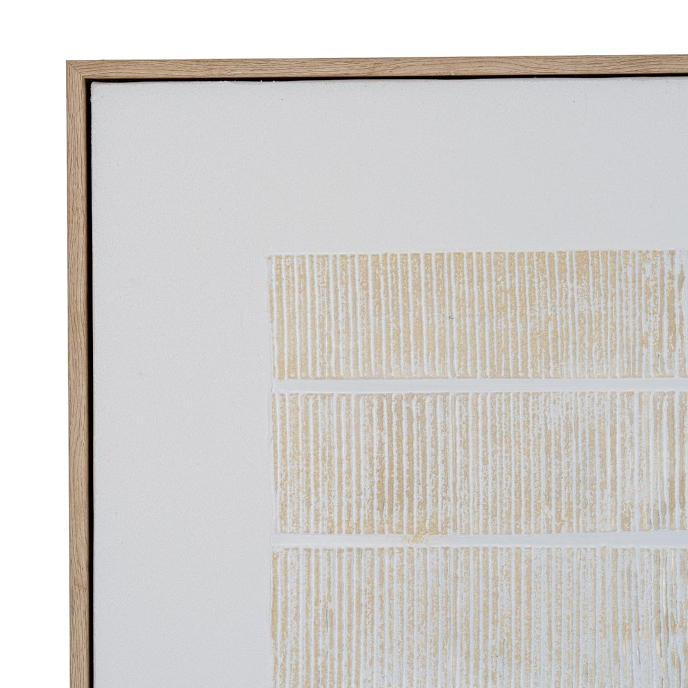 Sola Textured Line Canvas in Frame - Canwell Interiors Limited - Hills