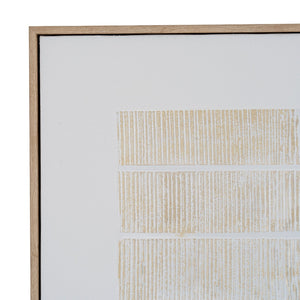 Sola Textured Line Canvas in Frame - Canwell Interiors Limited - Hills