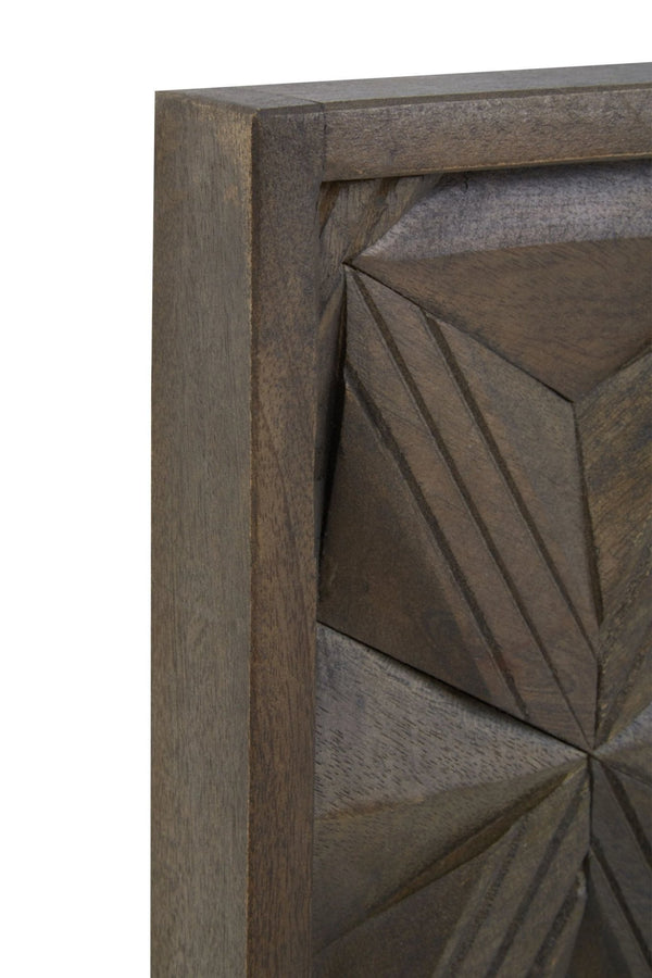 Solana Grey Wash Mango Wood Wall Mirror - XShowhome Limited - Xshowhome