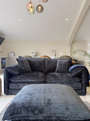 Solaya Sofa Black 3 Seater - XShowhome Limited - Xshowhome