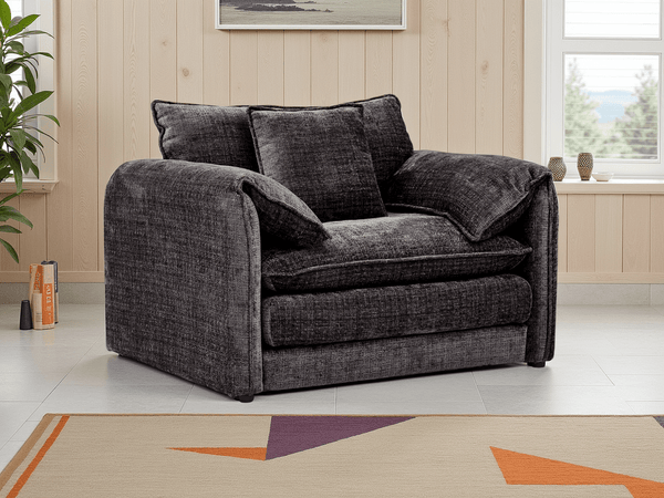 Solaya Sofa Black Armchair - XShowhome Limited - Xshowhome