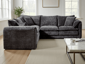 Solaya Sofa Black Large Corner - XShowhome Limited - Xshowhome