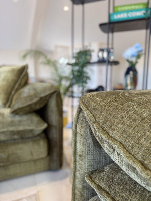 Solaya Sofa Green 3 Seater - XShowhome Limited - Xshowhome