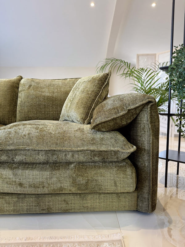 Solaya Sofa Green 3 Seater - XShowhome Limited - Xshowhome