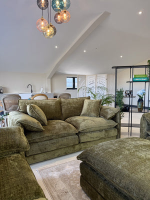 Solaya Sofa Green 3 Seater - XShowhome Limited - Xshowhome